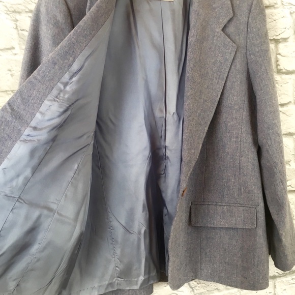 Vintage Pendleton 100% Virgin Wool Blazer Size 14 - Picture 5 of 6